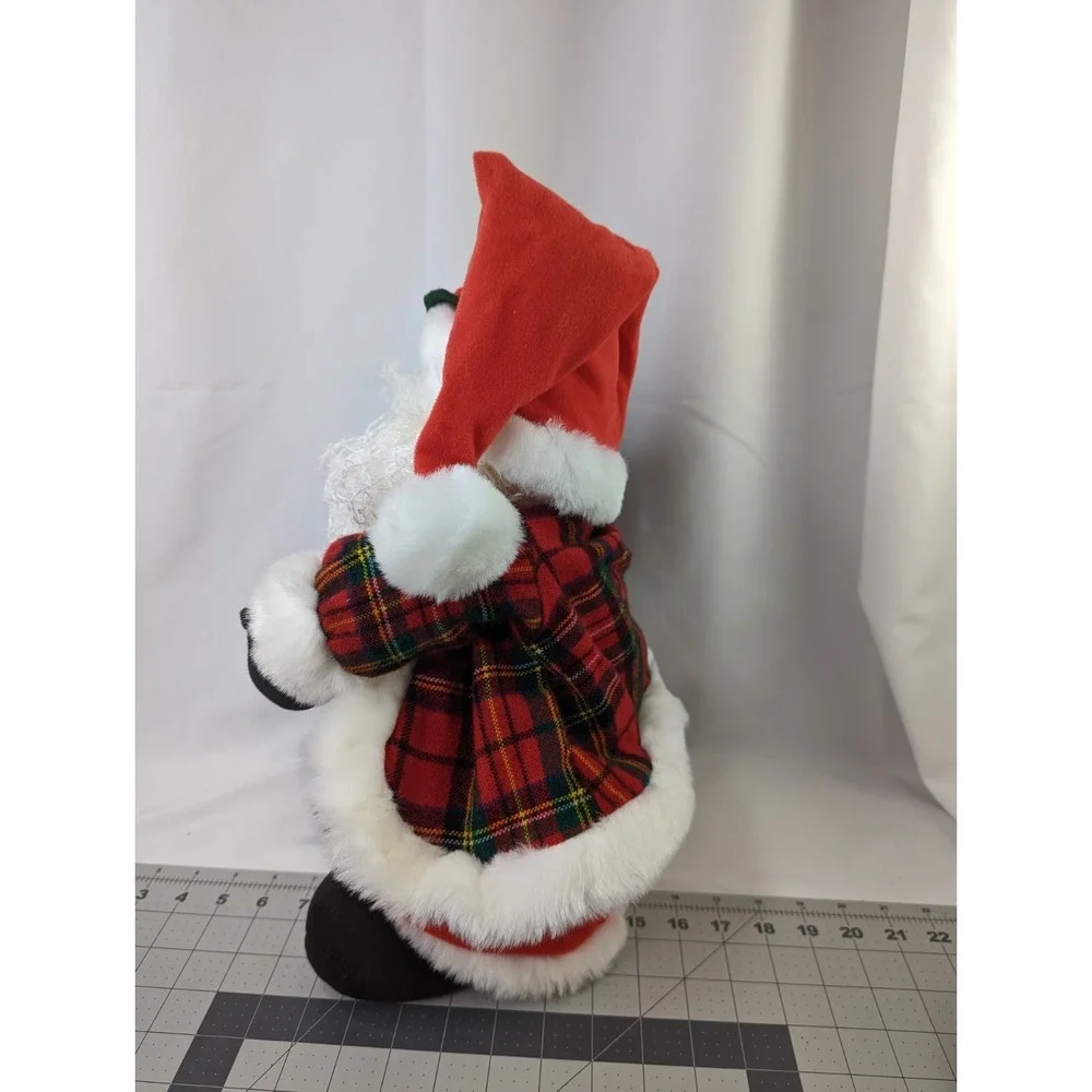 Standing Santa Claus Plush 15 Inch Tb Trading‎ Co Stuffed Animal Toy
